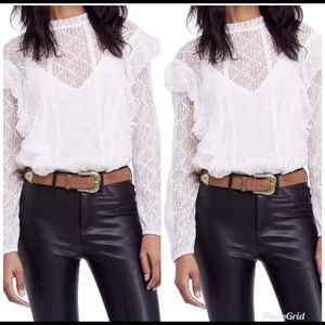 Free People Intimately One Piece Romper BodySuit M